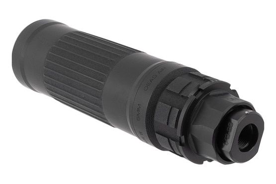 5.56 Suppressor with Xeno mount, black.